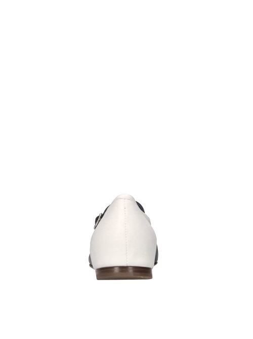 Ballerine in pelle LORENA PAGGI | 51202 GLOVEBLU-BIANCO